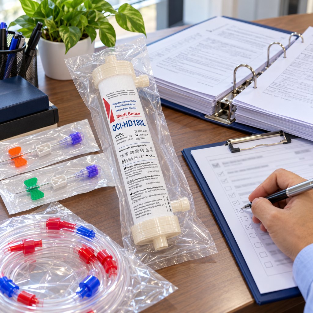 Medi Sense dialysis products and DRAP registration